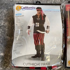 Pirate costume for men
